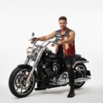 American Fringe USA Flag Leather Vest
