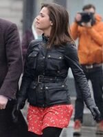Doctor Who Clara Oswald Black Leather Jacket