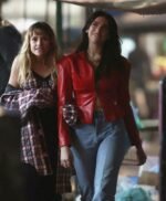 Dua Lipa Red Fever Leather Jacket