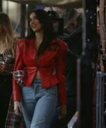 Dua Lipa Red Fever Leather Jacket