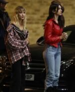 Dua Lipa Red Fever Leather Jacket