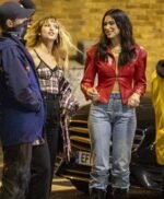 Dua Lipa Red Fever Leather Jacket