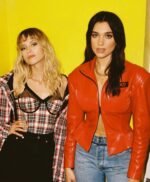 Dua Lipa Red Fever Leather Jacket