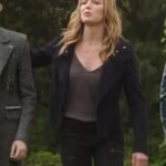 Legends of Tomorrow S07 E01 Sara Lance Suede Leather Jacket