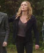 Legends of Tomorrow S07 E01 Sara Lance Suede Leather Jacket