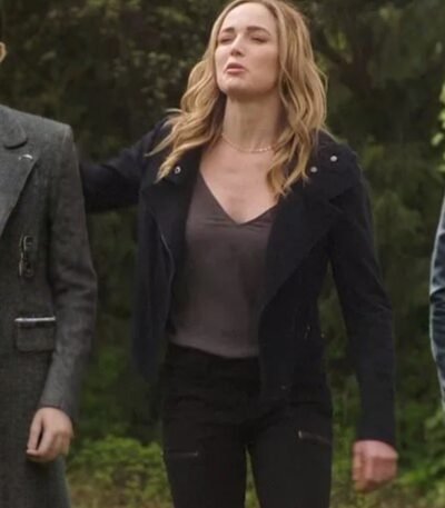 Legends of Tomorrow S07 E01 Sara Lance Suede Leather Jacket