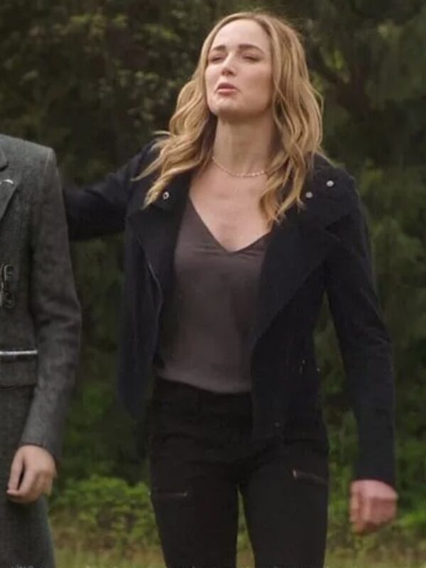 Legends of Tomorrow S07 E01 Sara Lance Suede Leather Jacket