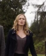 Legends of Tomorrow S07 E01 Sara Lance Suede Leather Jacket