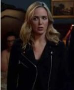 Legends of Tomorrow S07 E01 Sara Lance Suede Leather Jacket