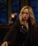 Legends of Tomorrow S07 E01 Sara Lance Suede Leather Jacket