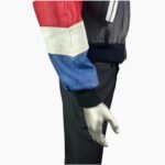 Michael Hoban USA Flag Vintage Leather Jacket