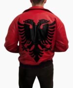 Polar Opposites Drake Albanian Flag Jacket
