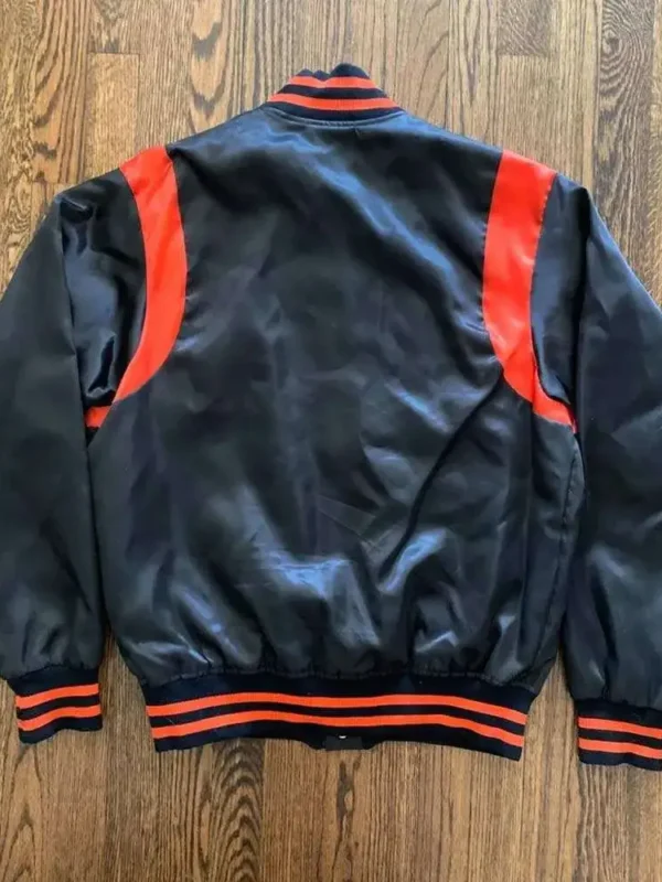 Baltimore Orioles 70’s Black Satin Jacket