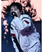 Arirang World Tour Min Yoongi White Warm Up Jacket