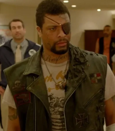 21 Jump Street Domingo Leather Vest