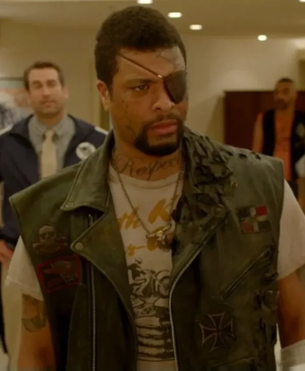 21 Jump Street Domingo Leather Vest