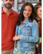 A Pinch Of Portugal 2023 Heather Hemmens Blue Denim Jacket