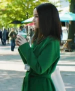 56 Days Ciara Wyse Green Coat