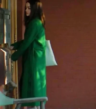 56 Days Ciara Wyse Green Coat
