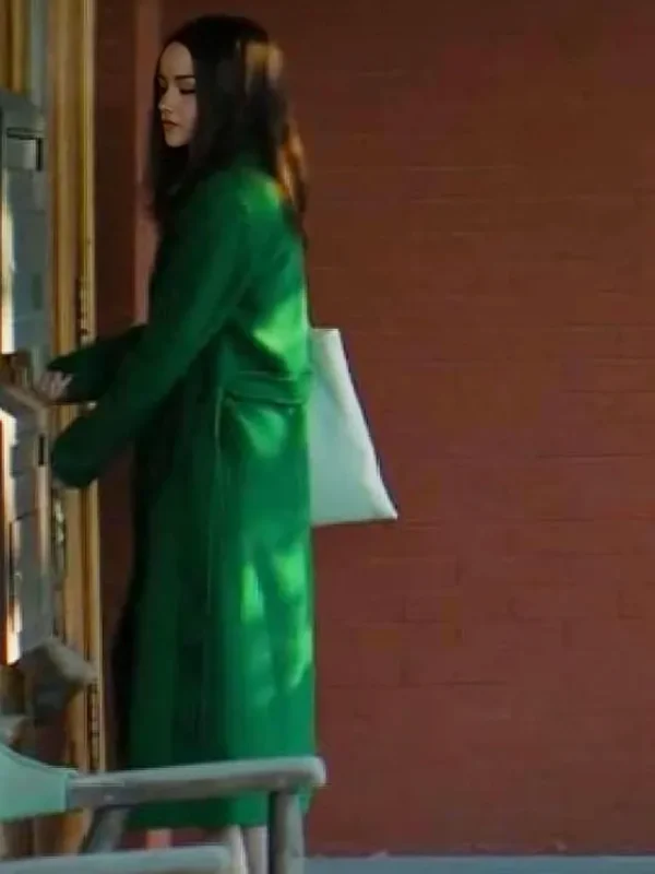 56 Days Ciara Wyse Green Coat