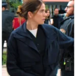 56 Days Karla Souza Blue Jacket