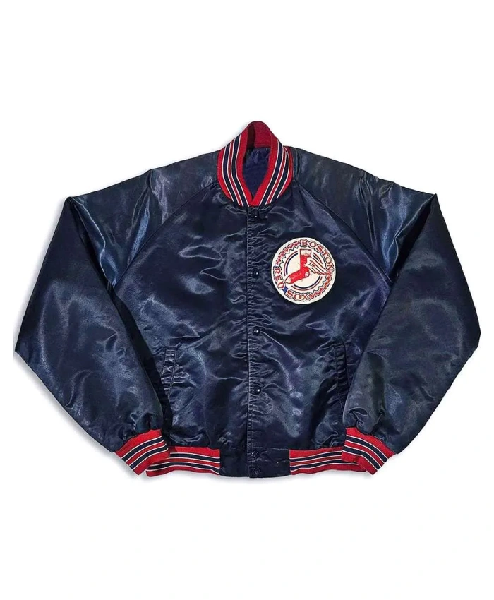80’s Boston Red Sox Navy Bomber Jacket 80’s Boston Red Sox Navy Bomber Jacket