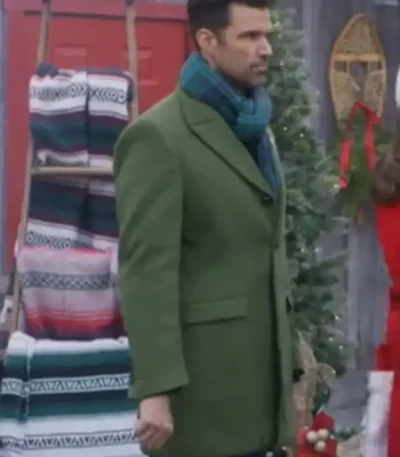 A Christmas Angel Match Benjamin Ayres Green Coat