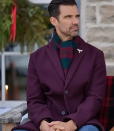 A Christmas Angel Match Benjamin Ayres Wool Coat