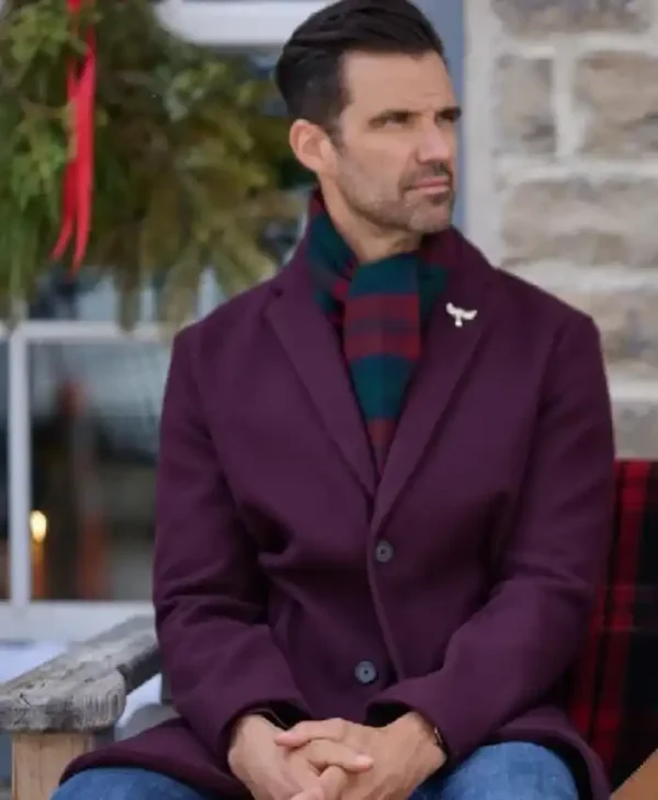 A Christmas Angel Match Benjamin Ayres Wool Coat