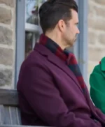 A Christmas Angel Match Benjamin Ayres Wool Coat