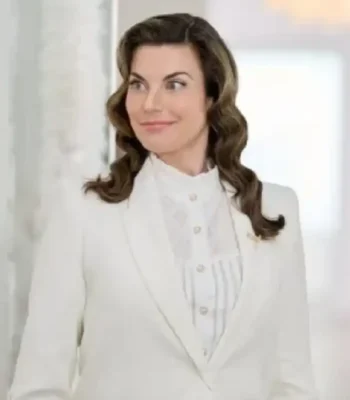 A Christmas Angel Match Meghan Ory White Blazer
