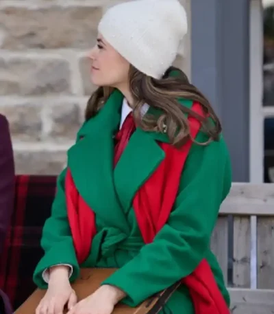 A Christmas Angel Match Mirabelle Green Coat