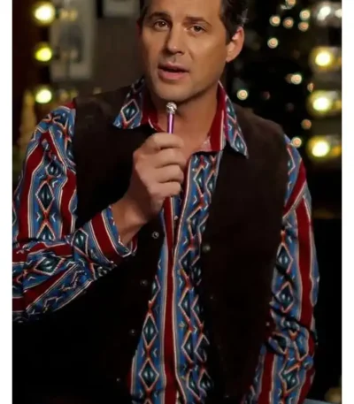 A Grand Ole Opry Christmas Kristoffer Polaha Brown Vest