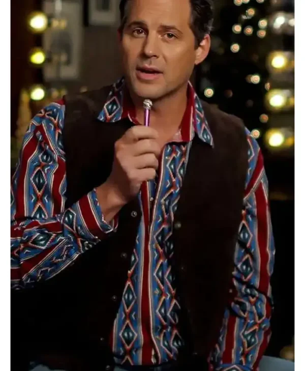 A Grand Ole Opry Christmas Kristoffer Polaha Brown Vest
