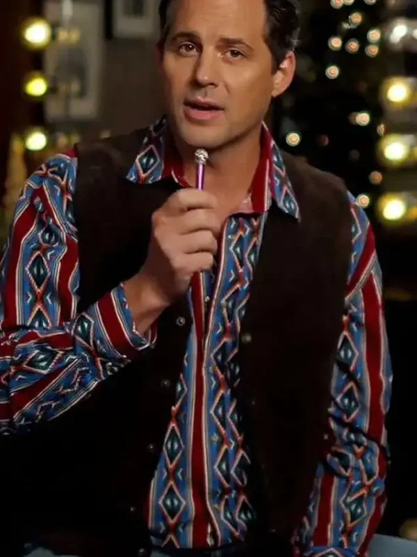 A Grand Ole Opry Christmas Kristoffer Polaha Brown Vest