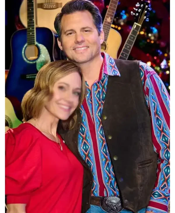 A Grand Ole Opry Christmas Kristoffer Polaha Brown Vest