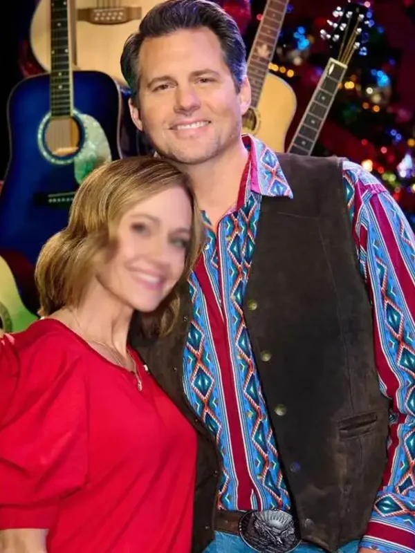 A Grand Ole Opry Christmas Kristoffer Polaha Brown Vest