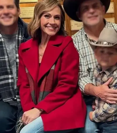 A Grand Ole Opry Christmas Nikki DeLoach Red Coat