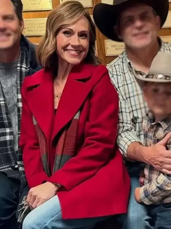 A Grand Ole Opry Christmas Nikki DeLoach Red Coat