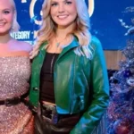 A Grand Ole Opry Christmas Tigirlily Gold Fringe Leather Jacket