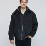 A Keller Christmas Vacation Brandon Routh Black Jacket