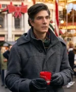 A Keller Christmas Vacation Brandon Routh Wool Coat