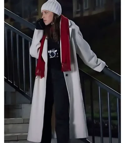 A Keller Christmas Vacation Eden Sher White Coat