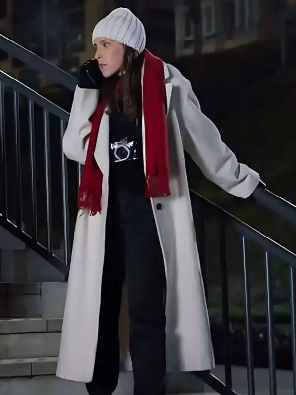 A Keller Christmas Vacation Eden Sher White Coat