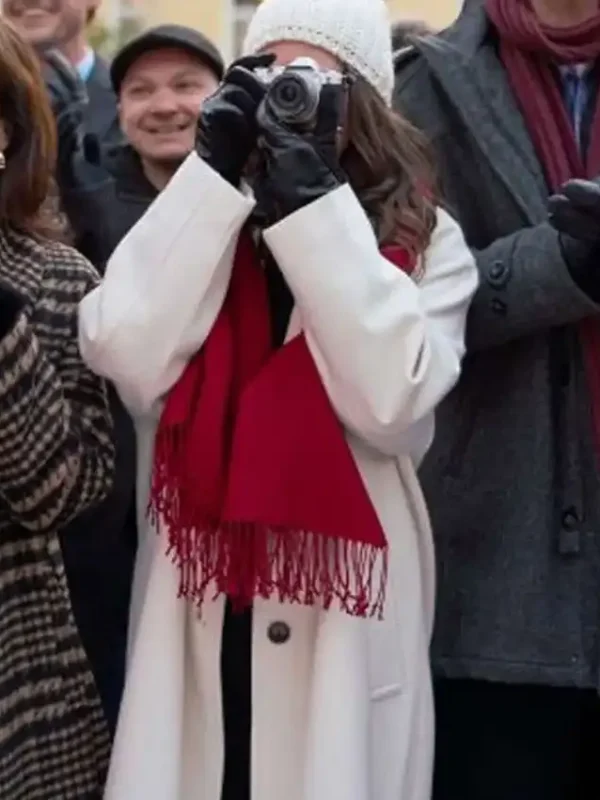 A Keller Christmas Vacation Eden Sher White Coat