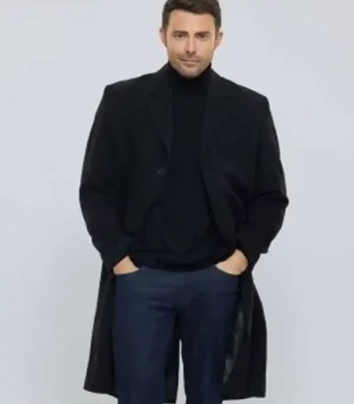 A Keller Christmas Vacation Jonathan Bennett Black Coat