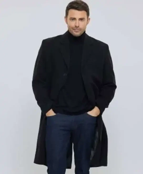 A Keller Christmas Vacation Jonathan Bennett Black Coat