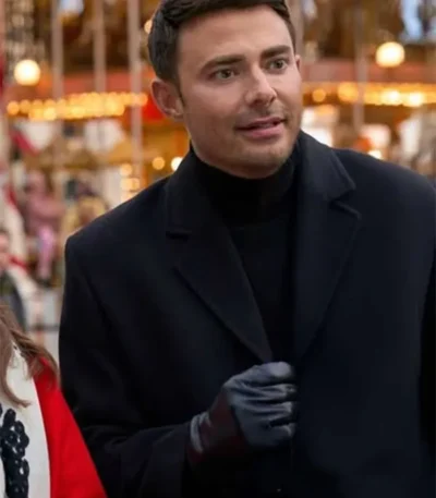 A Keller Christmas Vacation Jonathan Bennett Black Coat