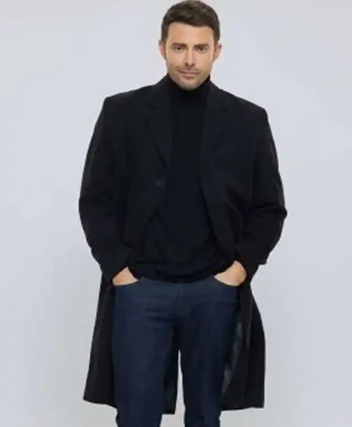A Keller Christmas Vacation Jonathan Bennett Black Coat A Keller Christmas Vacation Jonathan Bennett Black Coat