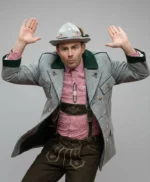 A Keller Christmas Vacation Jonathan Bennett Grey Coat